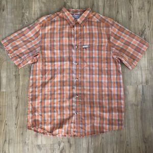 Columbia omnishade button down shirt. Size large.